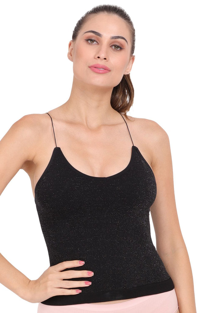 Womens Padded Camisole Crop Tops for Womans & Girls Free Size CS040