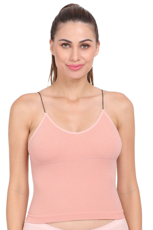 Womens Padded Camisole Crop Tops for Womans & Girls Free Size CS040