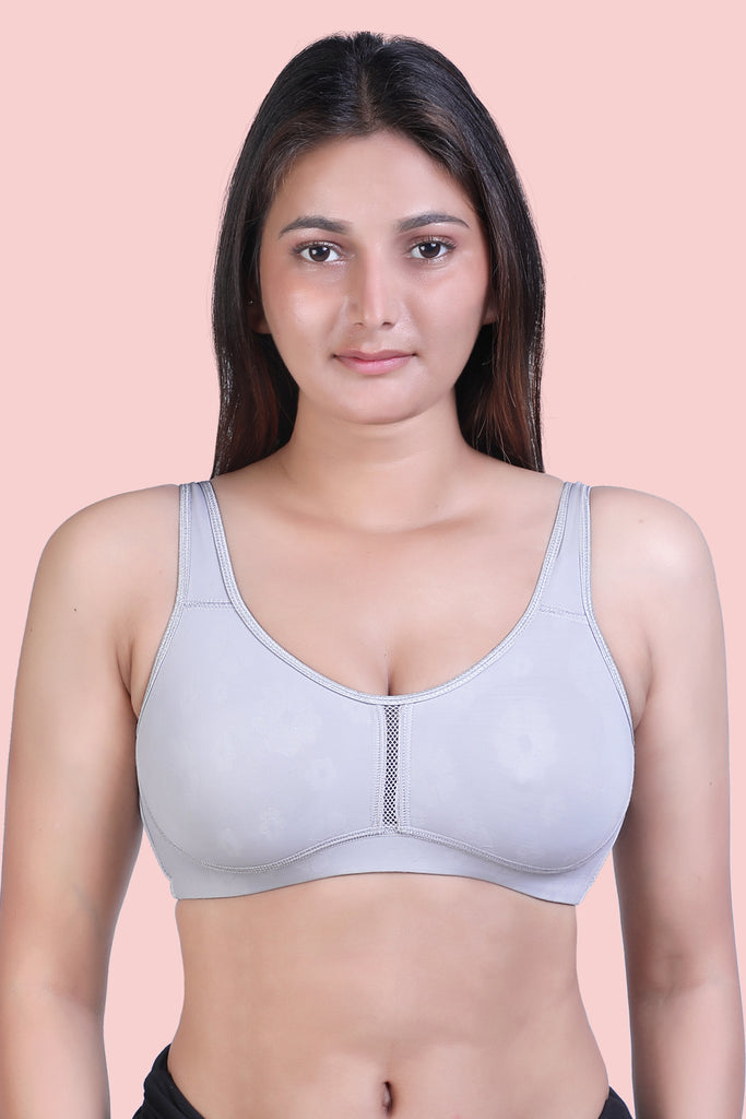 Women Non Padded Seamless Minimizer Bra B040