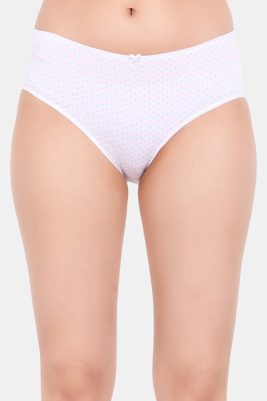 Mid Rise Multicolor Hipster Panty P204