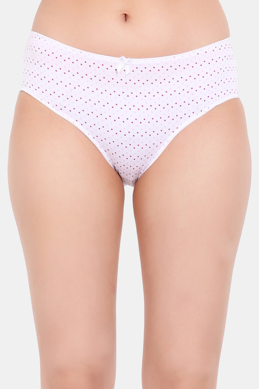 Mid Rise Multicolor Hipster Panty P204