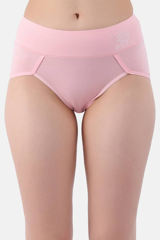 Amour Secret Women's Stretch Cotton Mid Rise Hipster Panty P2130