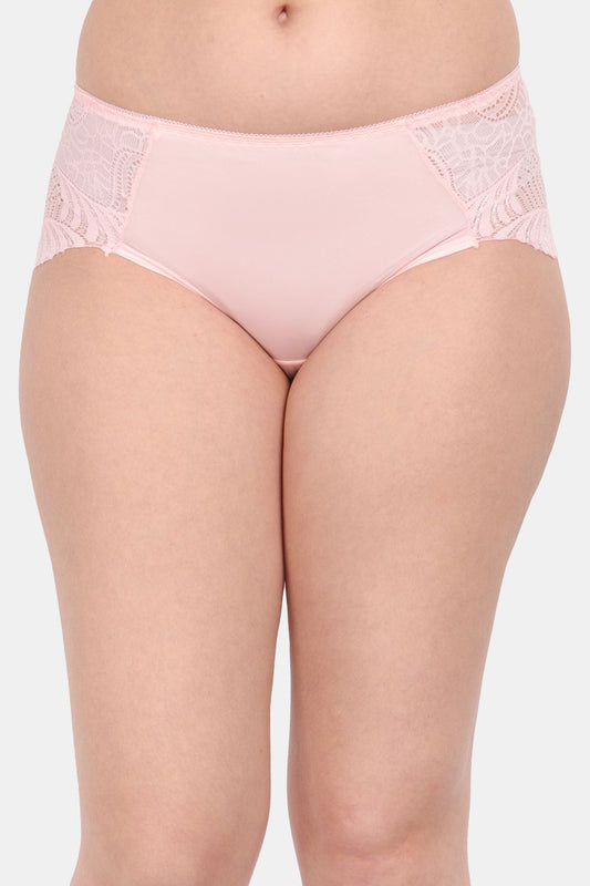 AMOUR SECRET Women Hipster Mid Rise Nylon Blend Free Size Panty P3327