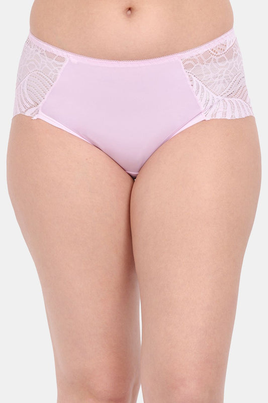 AMOUR SECRET Women Hipster Mid Rise Nylon Blend Free Size Panty P3327