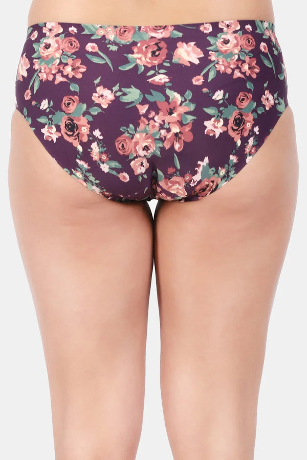 Amour Secret Women's Printed Mid Rise Hipster Panty P5002A