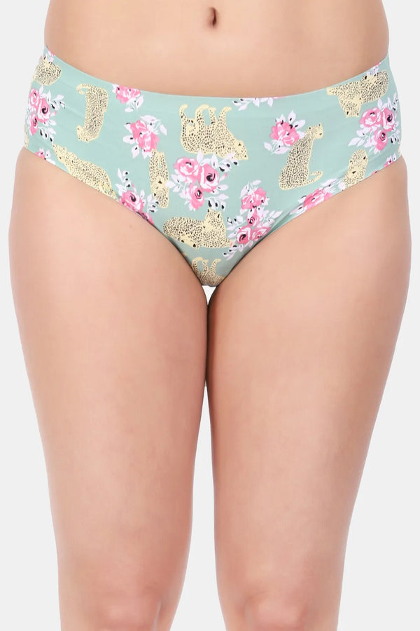 Amour Secret Women's Printed Mid Rise Hipster Panty P5002B