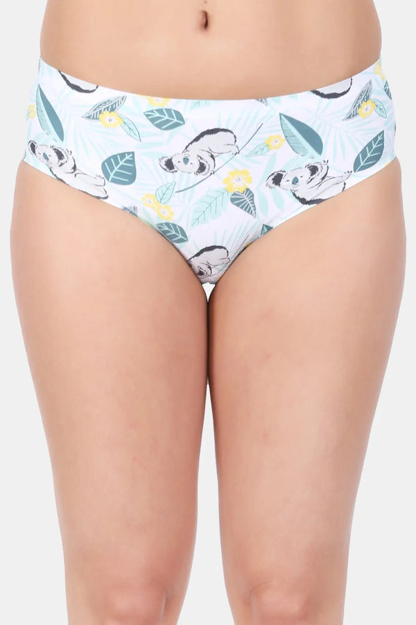 Amour Secret Women's Printed Mid Rise Hipster Panty P5002B