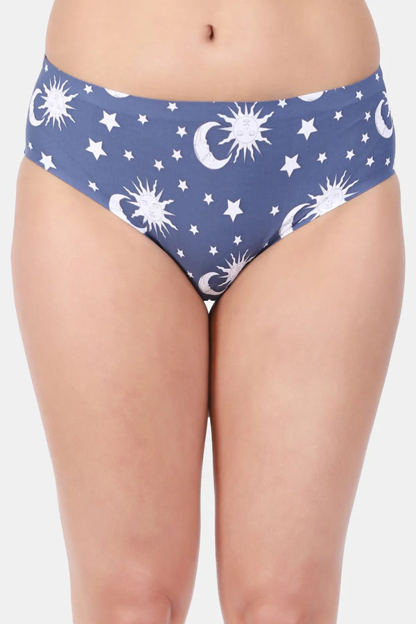 Amour Secret Women's Printed Mid Rise Hipster Panty P5002C