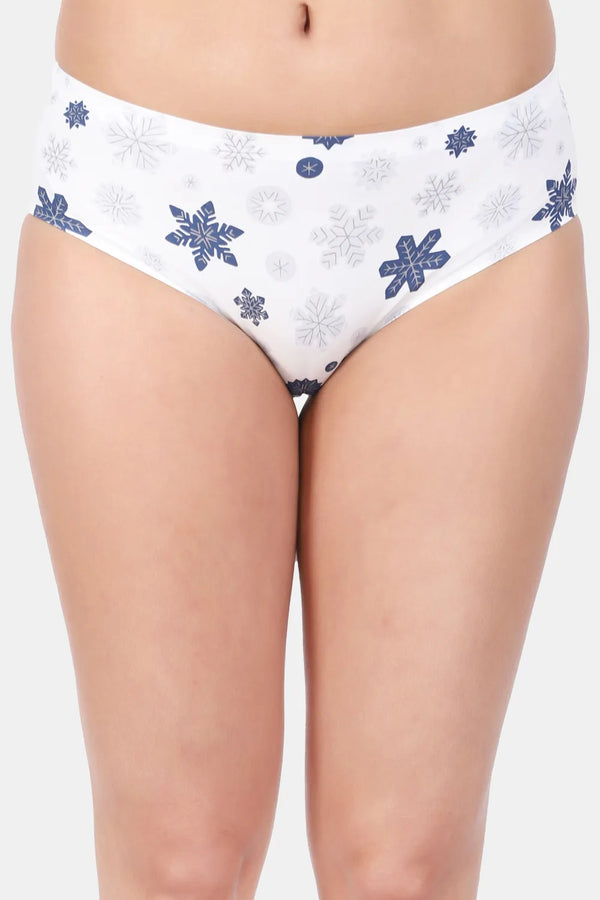 Amour Secret Women's Printed Mid Rise Hipster Panty P5002C