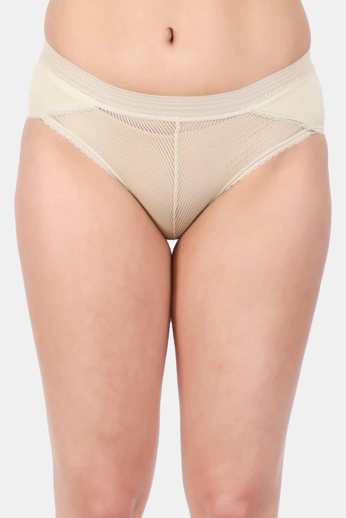 Amour Secret Women's Sheer Front Hipster Panty P585