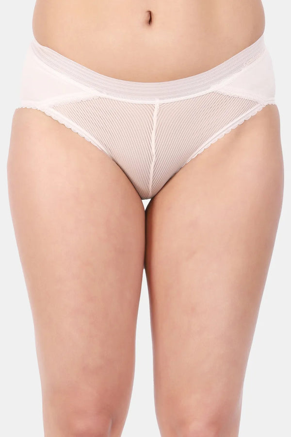 Amour Secret Women's Sheer Front Hipster Panty P585