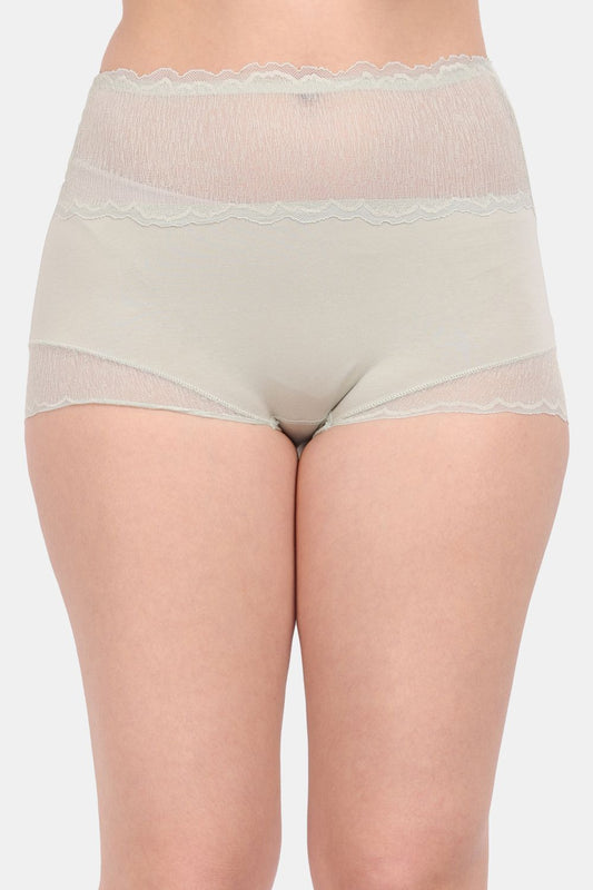 Amour Secret High Waist Lace Hipster Panty (P86045)