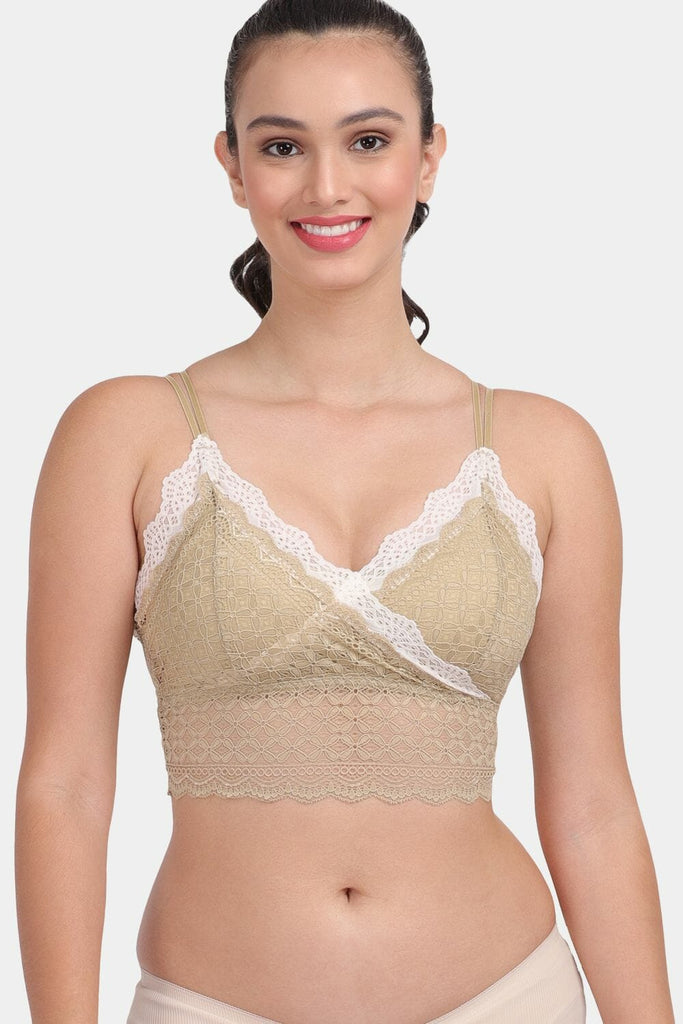 Amour Secret Women's Lightily Padded Full Coverage Bralette Bra PD7715