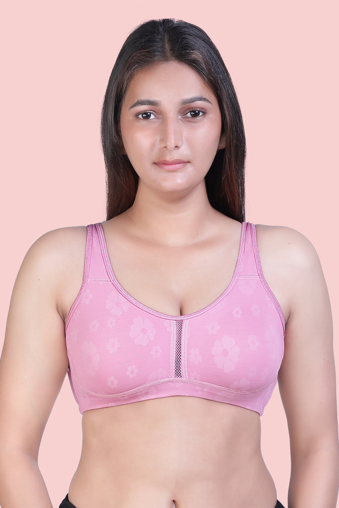 Women Non Padded Seamless Minimizer Bra B040