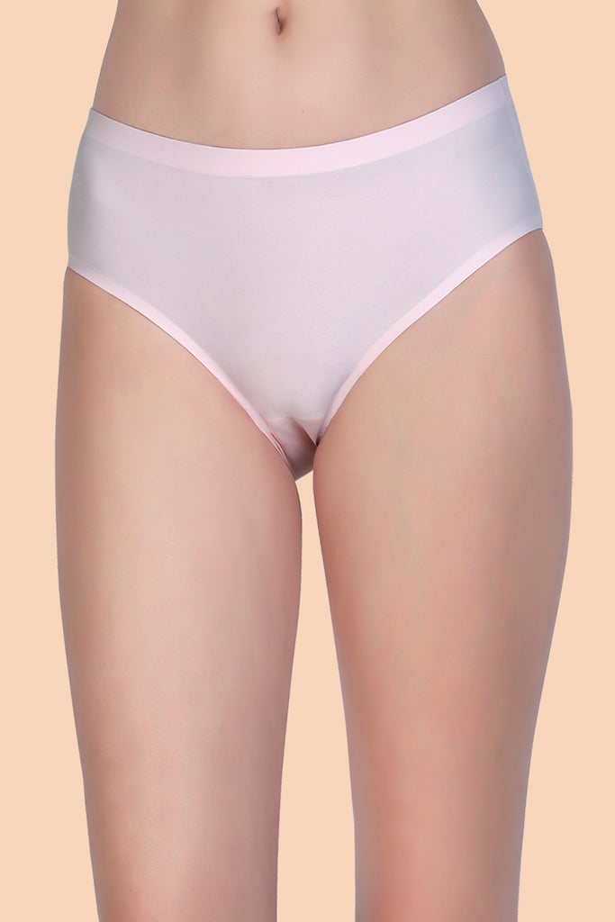 Women's Mid Rise Seamless Bonded Hipster Panty P5004