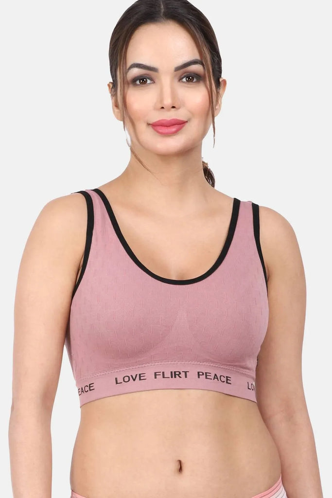 Amour Secret Women's Lightly Padded Medium Impact Sports Bra S5828