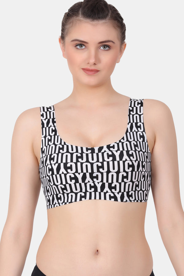 Invisible Printed Polyamide fabric seamless Push-up Bra for Extra feel and comfort,SB332