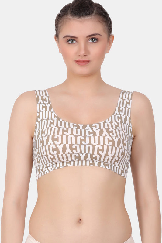 Invisible Printed Polyamide fabric seamless Push-up Bra for Extra feel and comfort,SB332