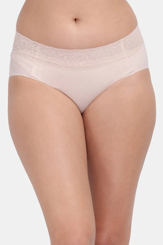 Amour Secret Women's Mid Rise Bonded Hipster Panty P86100