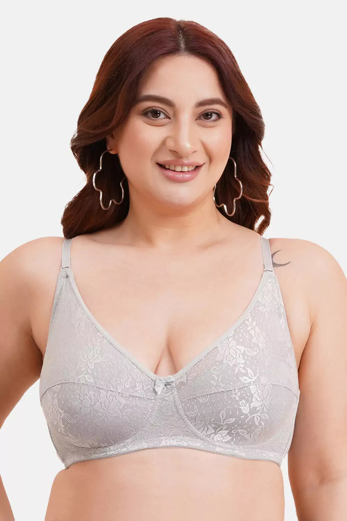 Women's Nylon Net Febric T-Shirt Bra B039