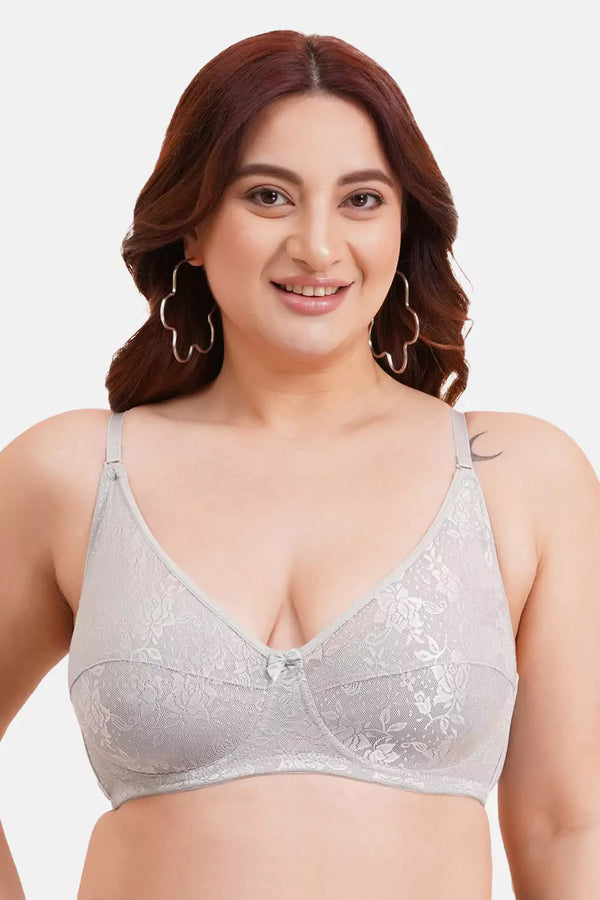Women's Nylon Net Febric T-Shirt Bra B039