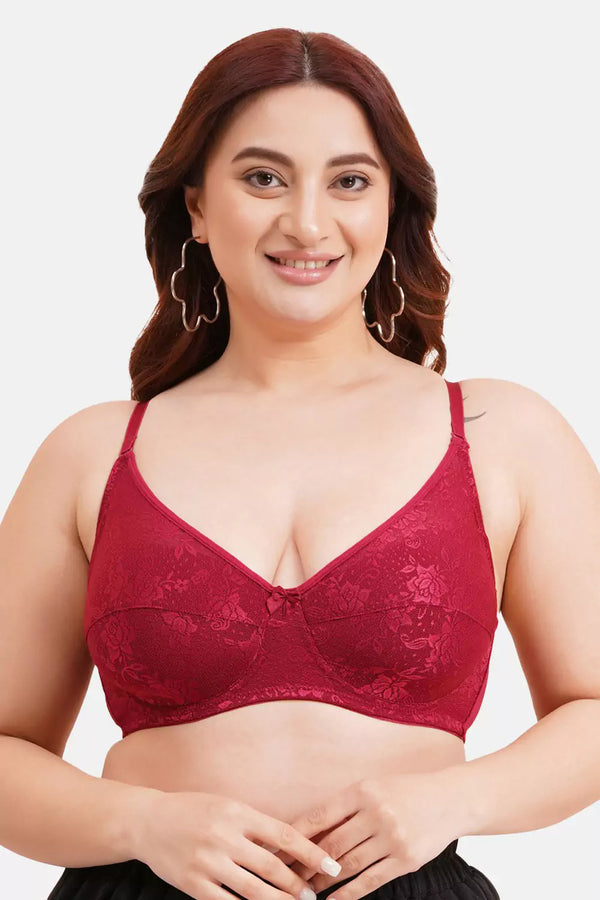 Women's Nylon Net Febric T-Shirt Bra B039