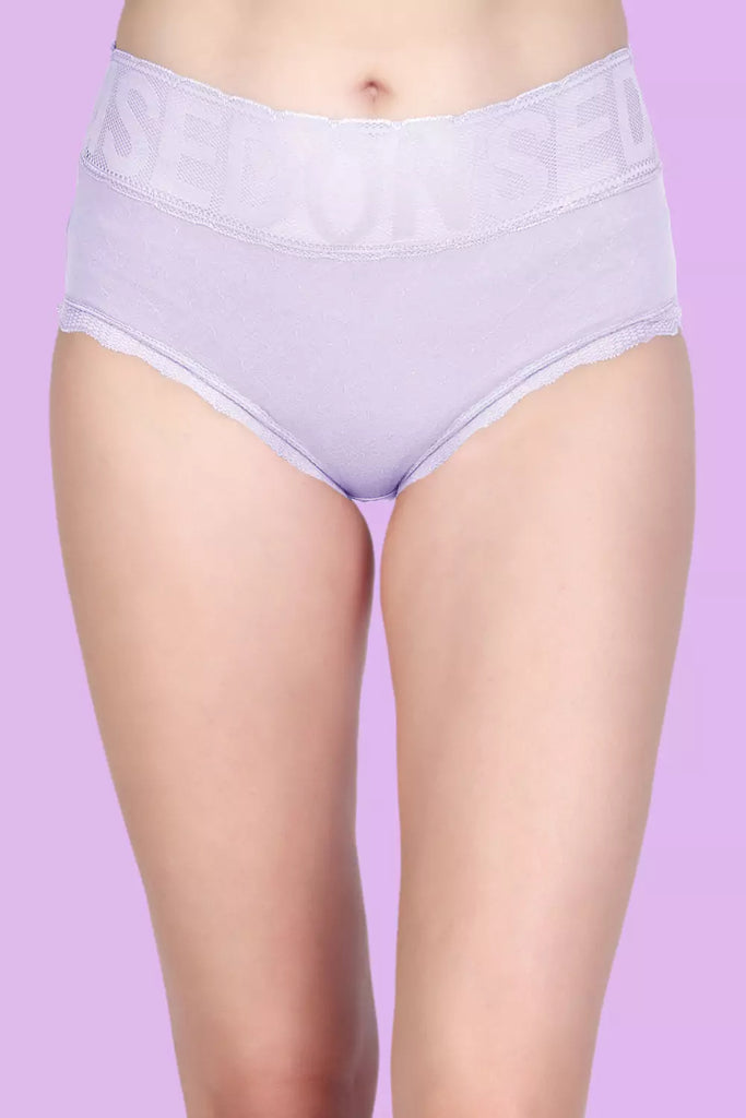 Women's Hipster Mid Rise Solid Panty P2011A