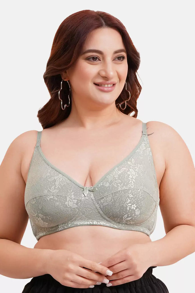 Women's Nylon Net Febric T-Shirt Bra B039