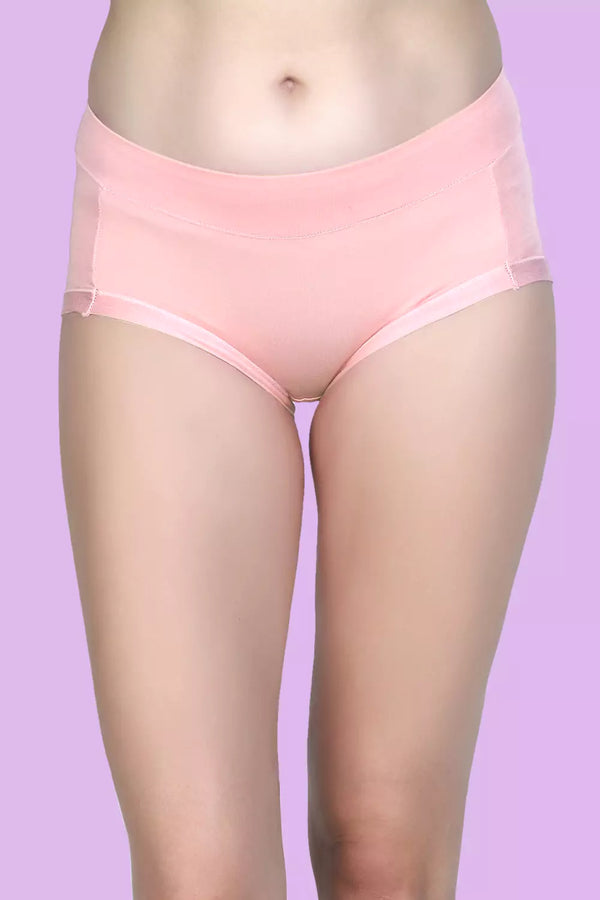 Women's Hipster Mid Rise Solid Panty P2050