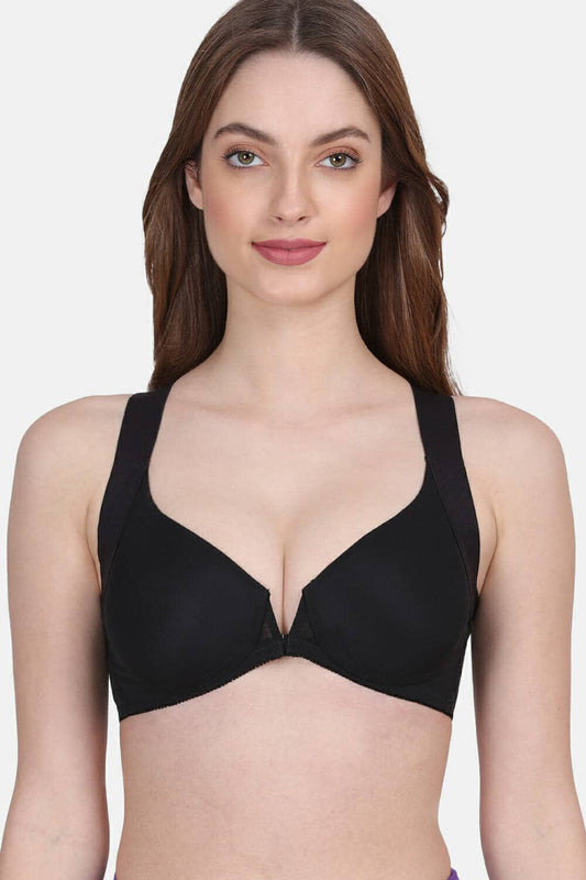 Amour Secret Women Lightly Padded Front Open Bra PD129