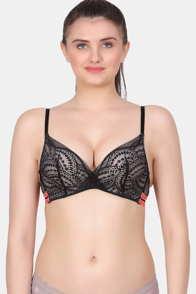 Amour Secret  Heavly-Padded Lace Push Up Bra 2141