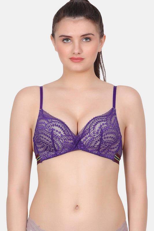 Amour Secret  Heavly-Padded Lace Push Up Bra 2141