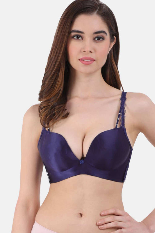 Amour Secret Women's Heavily Padded Seamless Plunge Bra PD236N