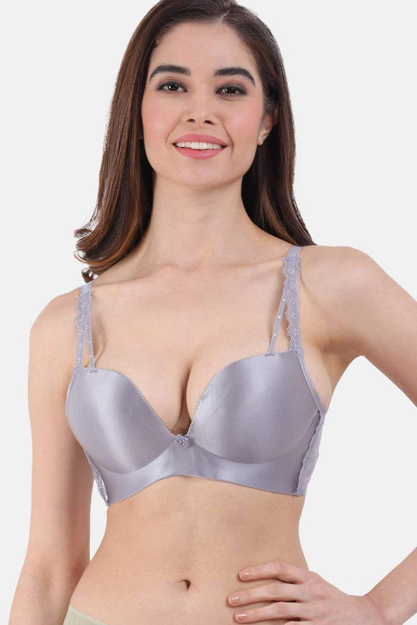 Amour Secret Women's Heavily Padded Seamless Plunge Bra PD236N