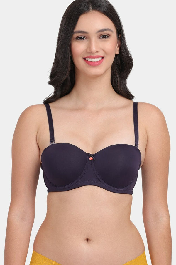 Amour Secret Women's Lightily Padded Wired Demi Cup Bra PD730