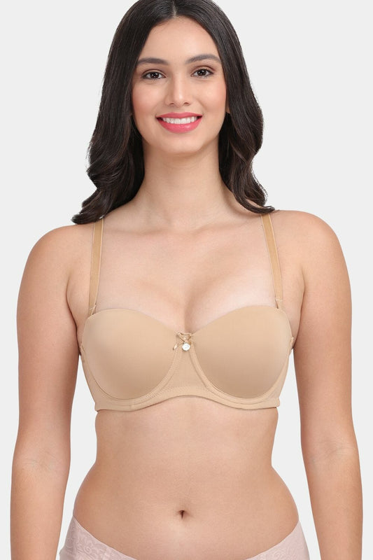 Amour Secret Women's Lightily Padded Wired Demi Cup Bra PD730