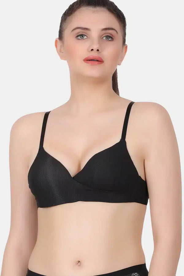 Sensuous-Fashion Lightly Padded Regular Bra PD8122