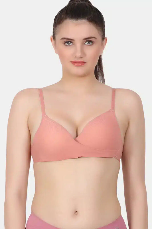 Sensuous-Fashion Lightly Padded Regular Bra PD8122