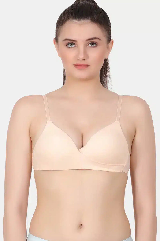 Sensuous-Fashion Lightly Padded Regular Bra PD8122