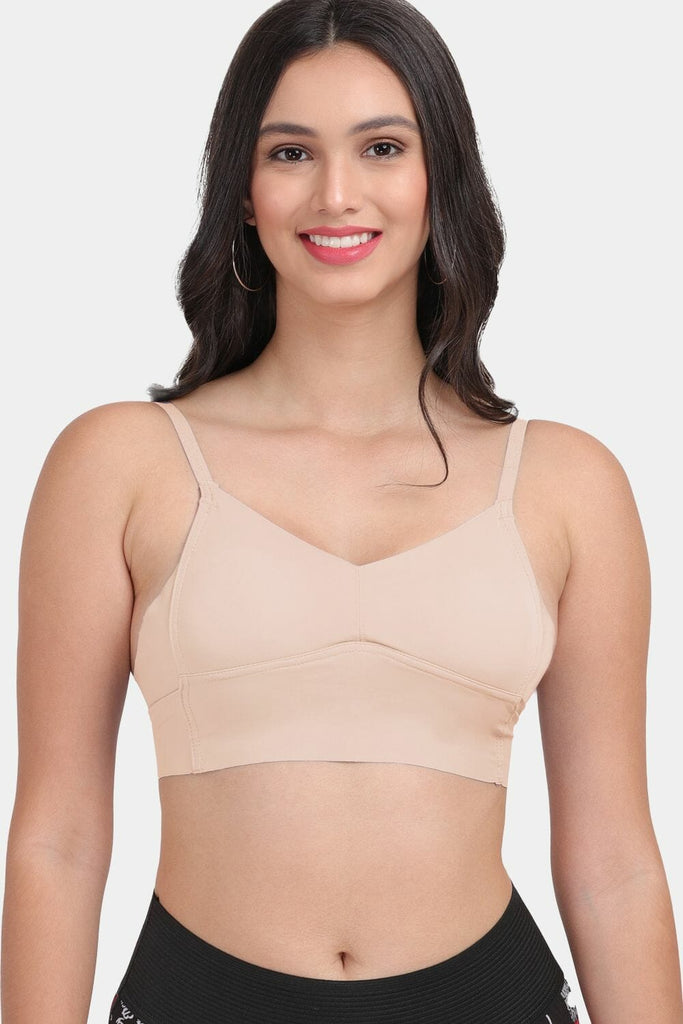 Amour Secret Women's Lightly Padded 3/4th coverage Sports Bra S7107